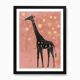 Giraffe 12 Art Print