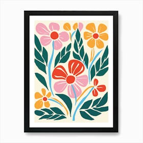 Floral Painting 3 Art Print