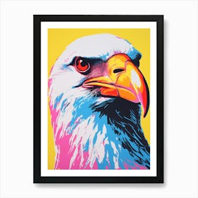 Andy Warhol Style Bird Albatross 1 Art Print