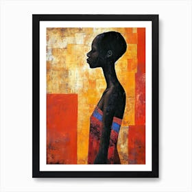 Mari|The African Woman Series Art Print