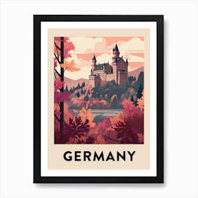 Vintage Travel Poster Germany 5 Art Print