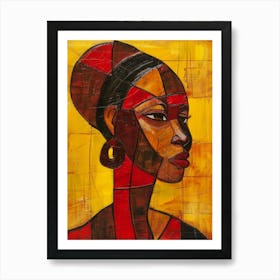 African Woman 223 Art Print