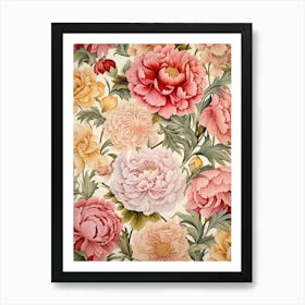 Peonies 106 Art Print