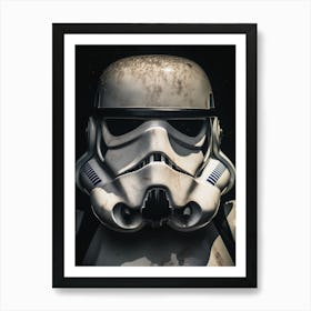 Stormtrooper Helmet 2 Art Print