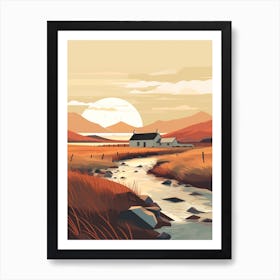 The Isle Of Arran Scotland 1 Hiking Trail Landscape Art Print