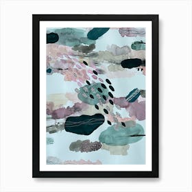 Abstract Watercolor Painting Art Print