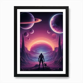 Saturn 3 Art Print