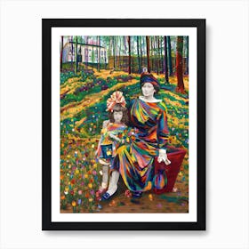 Mother And Child'' Art Print