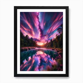 Enchanting landscape  Art Print