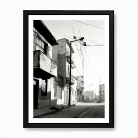 Marseille, France, Black And White Photography 1 Art Print