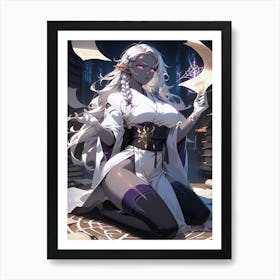 Elven Girl Art Print