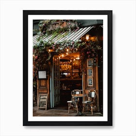 Cafe In Paris Art Print