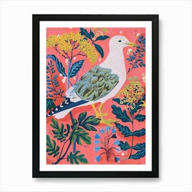 Spring Birds Seagull 2 Art Print