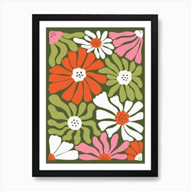 Flower Power Art Print