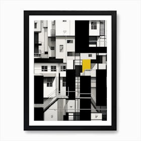 Urban Geometric 5 Art Print