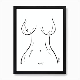 Body Positivity Women Art Print Art Print