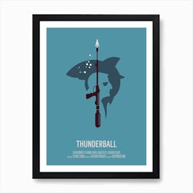 Thunderball Art Print