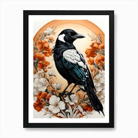 Magpie Art Print