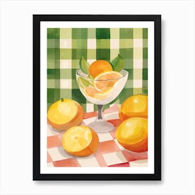 Summer Cocktails 1 Art Print