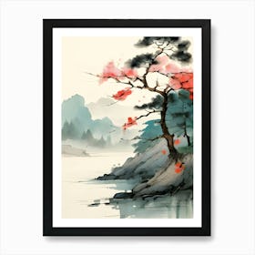 Asian Painting 2 Art Print