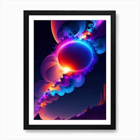 Luminous Aura Art Print