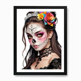 Day Of The Dead 6 Art Print