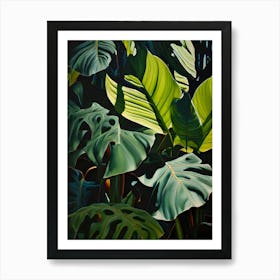 Tropical Leaves 22 Art Print