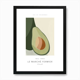 Avocado Le Marche Fermier Poster 7 Art Print