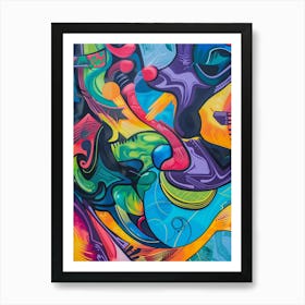 Abstract Painting 259 Art Print