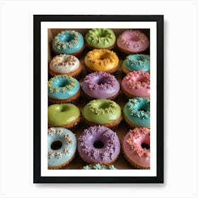 Donuts 4 Art Print