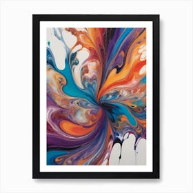 Abstract Painting 19 Art Print