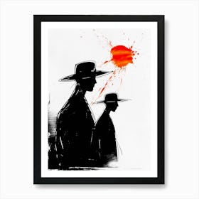 Silhouettes Art Print