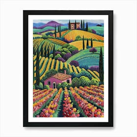 Tuscany 15 Art Print