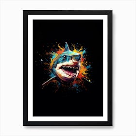 Shark Art Art Print