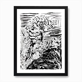 Tree In The Woods Art Print