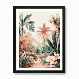 Tropical Jungle 1 Art Print