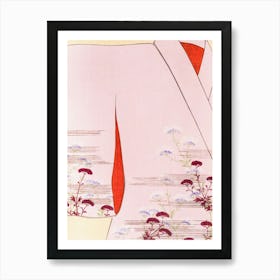 Pink Kimono Art Print