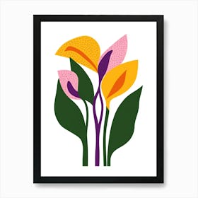 Calla Lilies Art Print