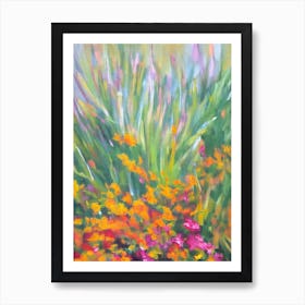 Mother In Law’S Tongue Impressionist Painting Art Print