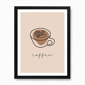 Coffee 1 Art Print