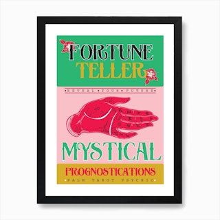 Fortune Teller Art Print