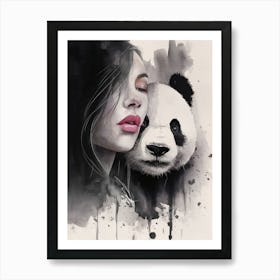 Panda Bear 3 Art Print