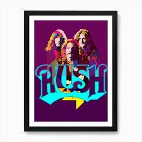Rush Spirit Of The Radio Anthem Rock Song Art Print