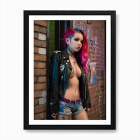 The Return Of Pretty Punk Girl ~Reimagined 23 Art Print