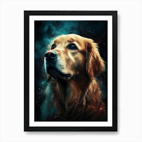 Golden Retriever Art Print