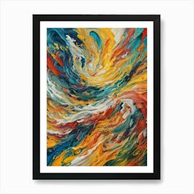 Abstract Painting 56 Art Print