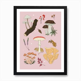 Mushroom Art Print