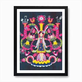 Tree Of Life Mexico Art Print