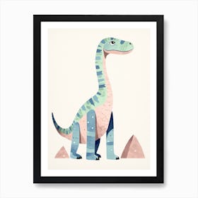 Nursery Dinosaur Art Baryonyx 4 Art Print