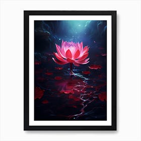 Lotus Flower 7 Art Print